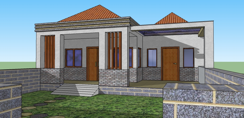 Desain Rumah Minimalis Google Sketchup Hontoh